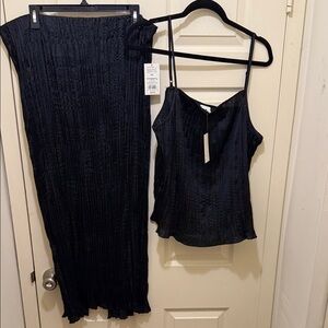 Gorgeous Black Skirt and Top